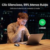 UGREEN MU006 - mouse inalámbrico 2.4GHz 4000 DPI