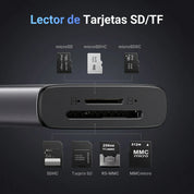 UGREEN CM498 - hub USB-C 7 en 1 HDMI 4K 60Hz