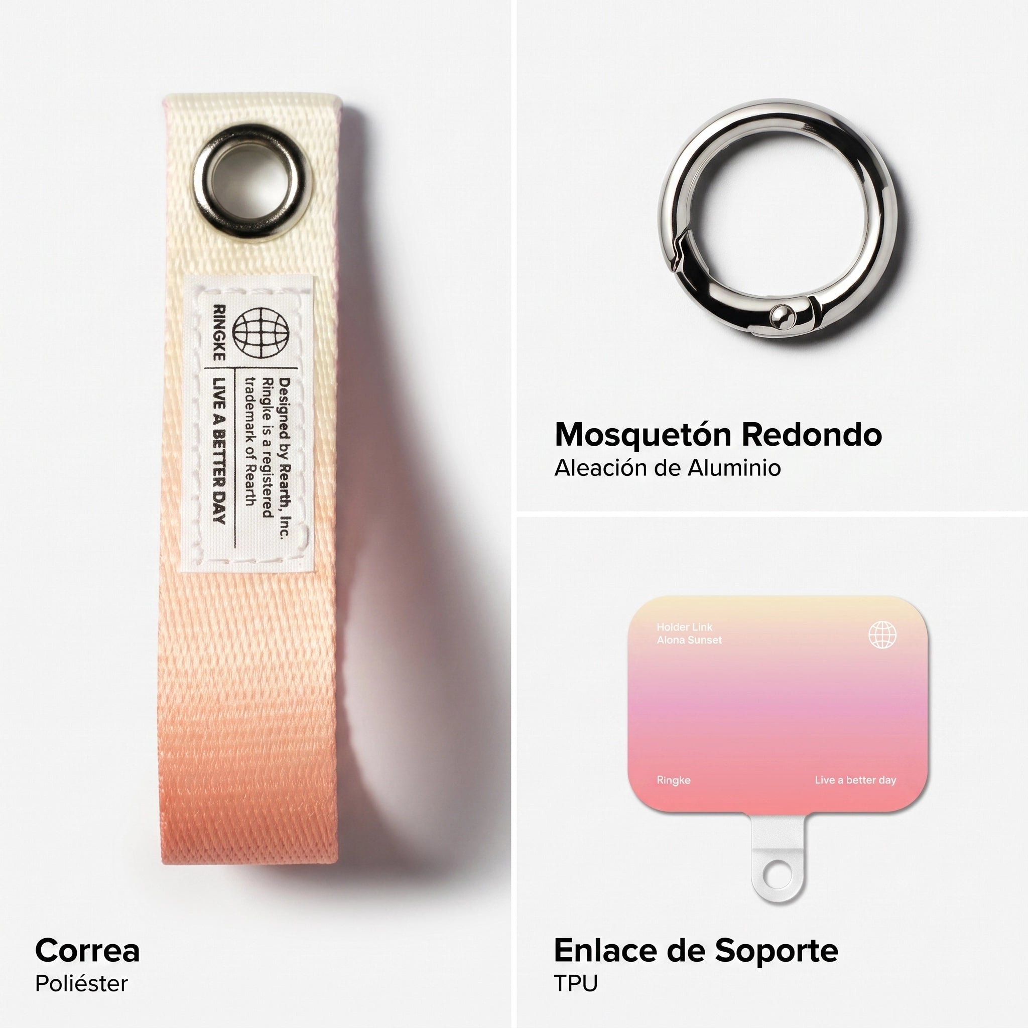 Holder Link Eyelet Keyring