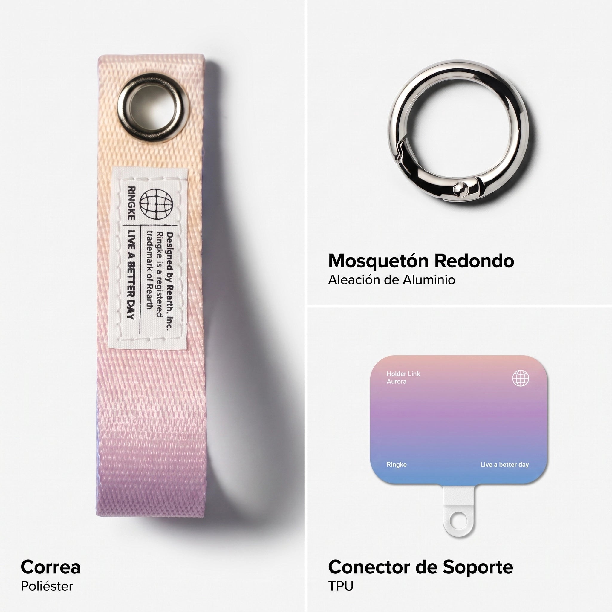Holder Link Eyelet Keyring