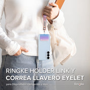 Holder Link Eyelet Keyring