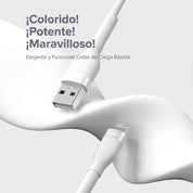 Ringke Pastel Cable - cable USB-A a USB-C 2M 12W Blanco