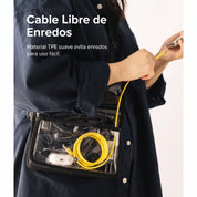 Ringke Pastel Cable - cable USB-A a USB-C 2M 12W - Amarillo