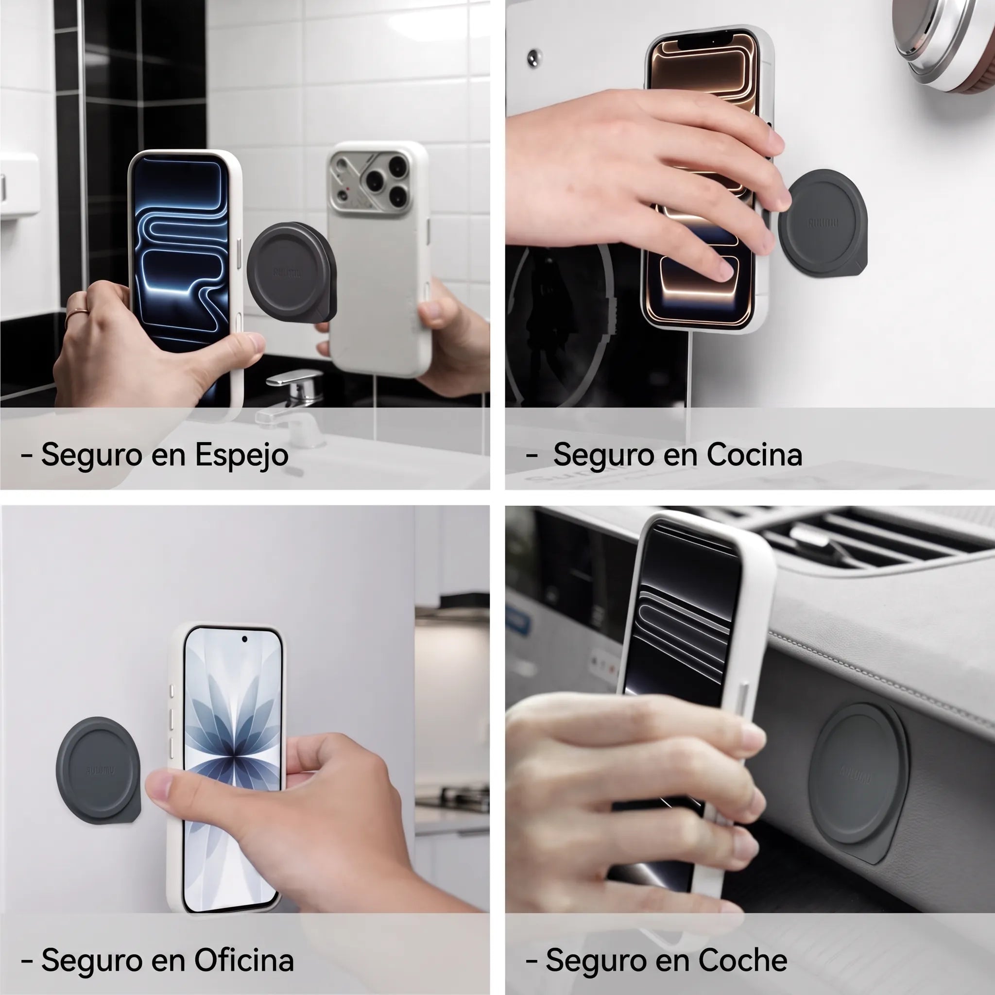 Aulumu AC01 Mag Pad Soporte Magnético Adhesivo Para Celular