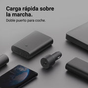 Xiaomi Car Charger 1A1C 100W - cargador para auto USB-C y USB-A