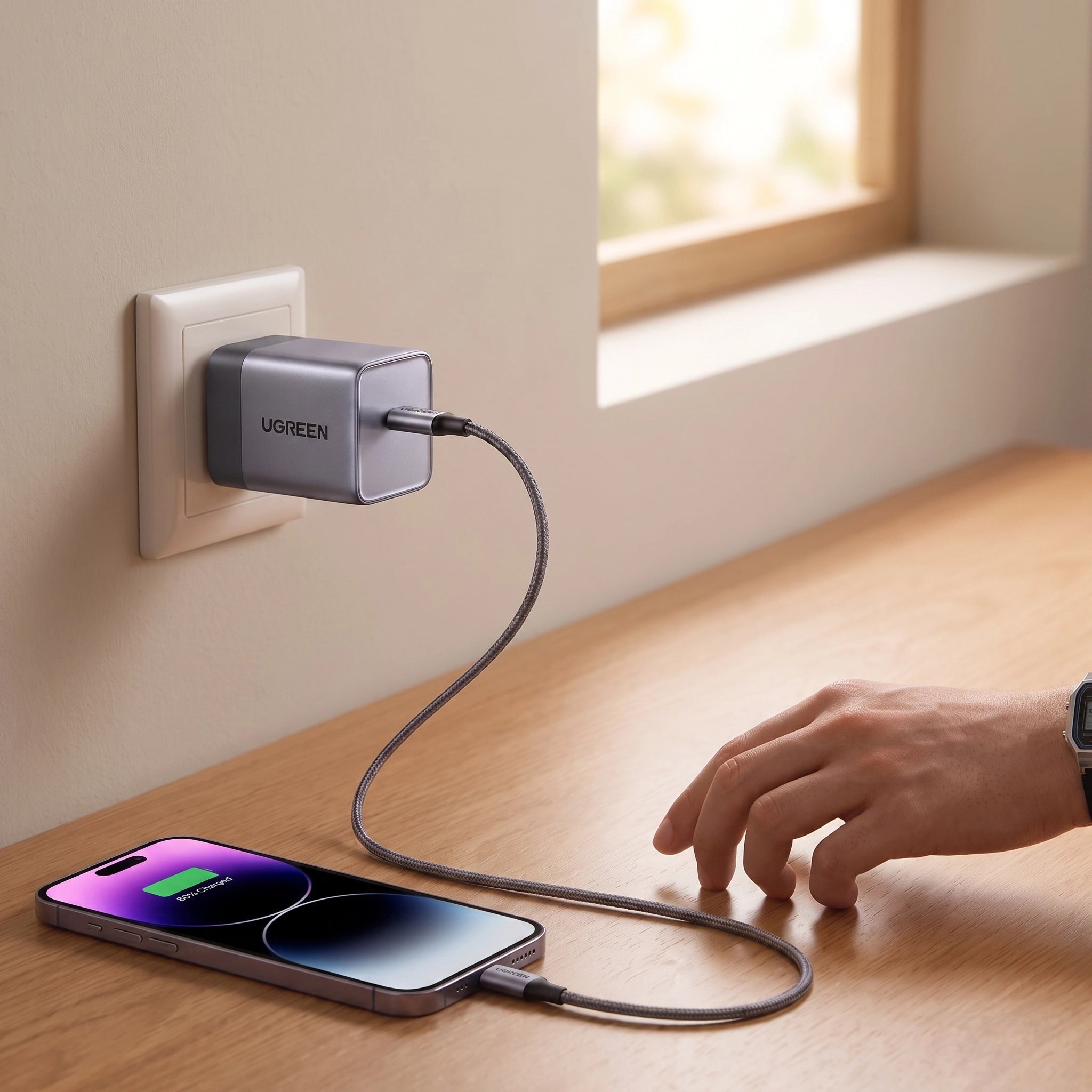 UGREEN X840 - cargador GaN USB-C 45W