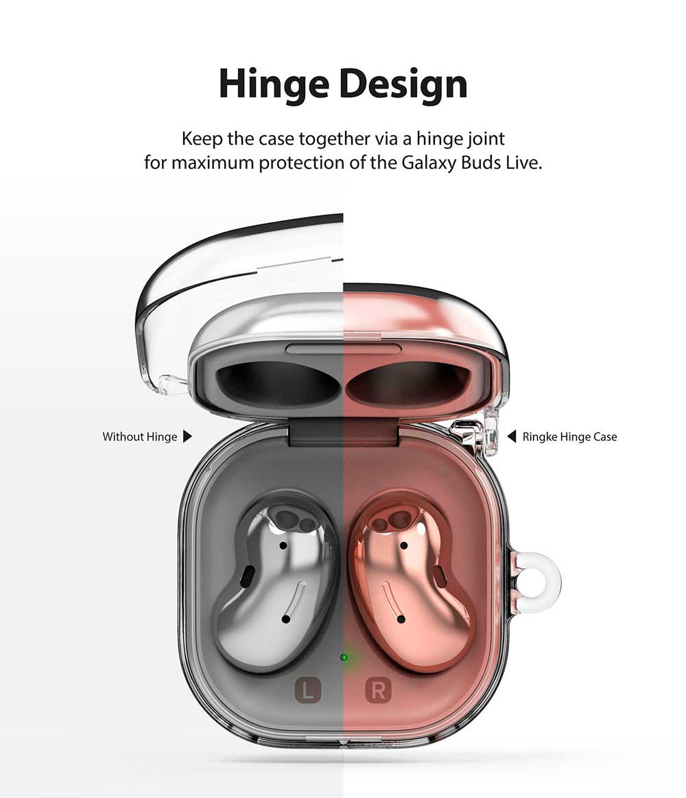 Hinge Case Ringke Galaxy Buds FE / Buds2 / 2 Pro / Live / Buds Pro - Ringke - Accesorios Galaxy Buds5 - 5 - 9 / CRHGBPCDastore