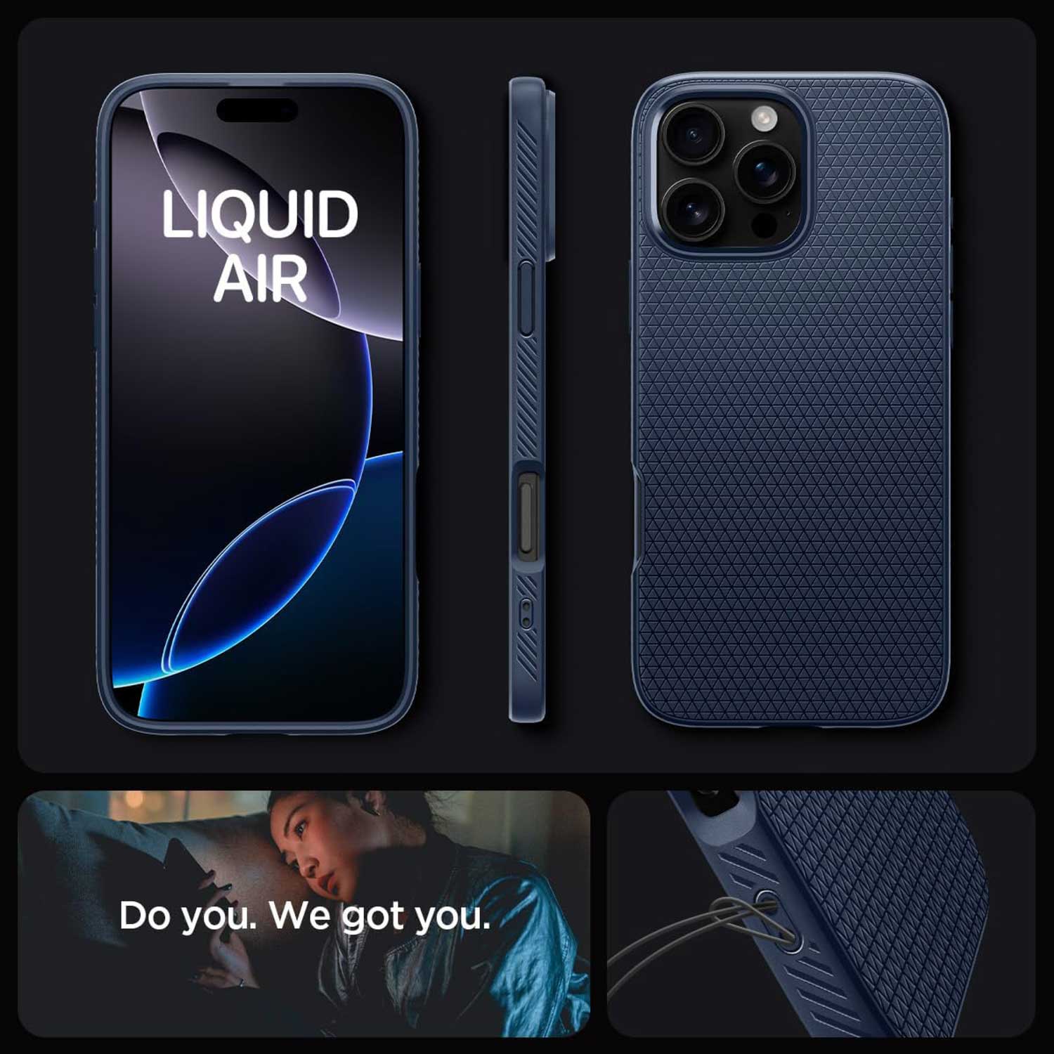 Case Spigen Liquid Air iPhone 16 Pro