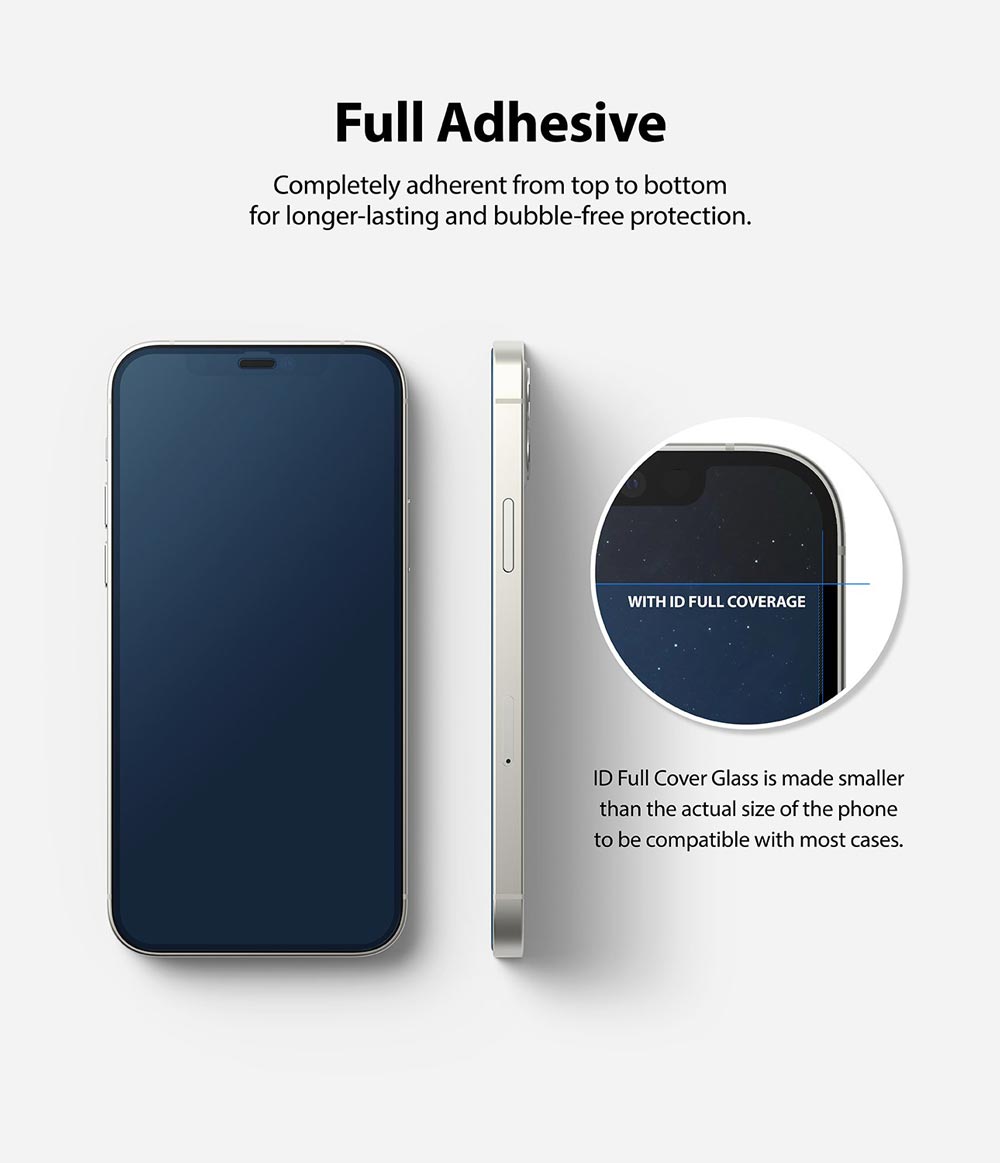 ID FULL COVER GLASS iPhone 12 Pro Max - Ringke - Protector de pantalla7 - 1 - 7 / GRIDI12PMDastore
