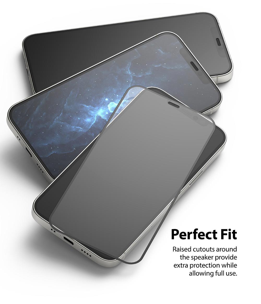 ID FULL COVER GLASS iPhone 12 Pro Max - Ringke - Protector de pantalla7 - 1 - 7 / GRIDI12PMDastore