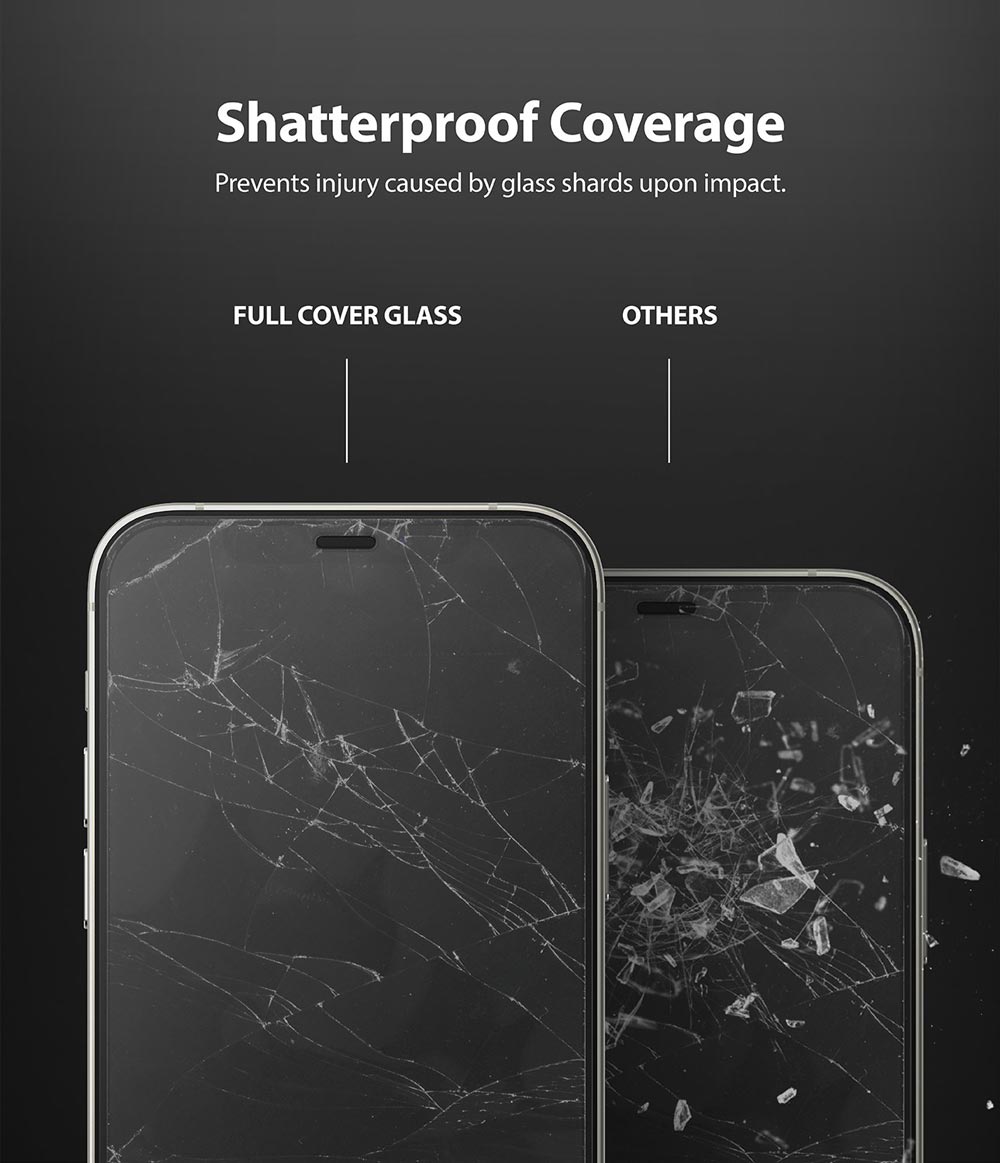 ID FULL COVER GLASS iPhone 12 Pro Max - Ringke - Protector de pantalla7 - 1 - 7 / GRIDI12PMDastore