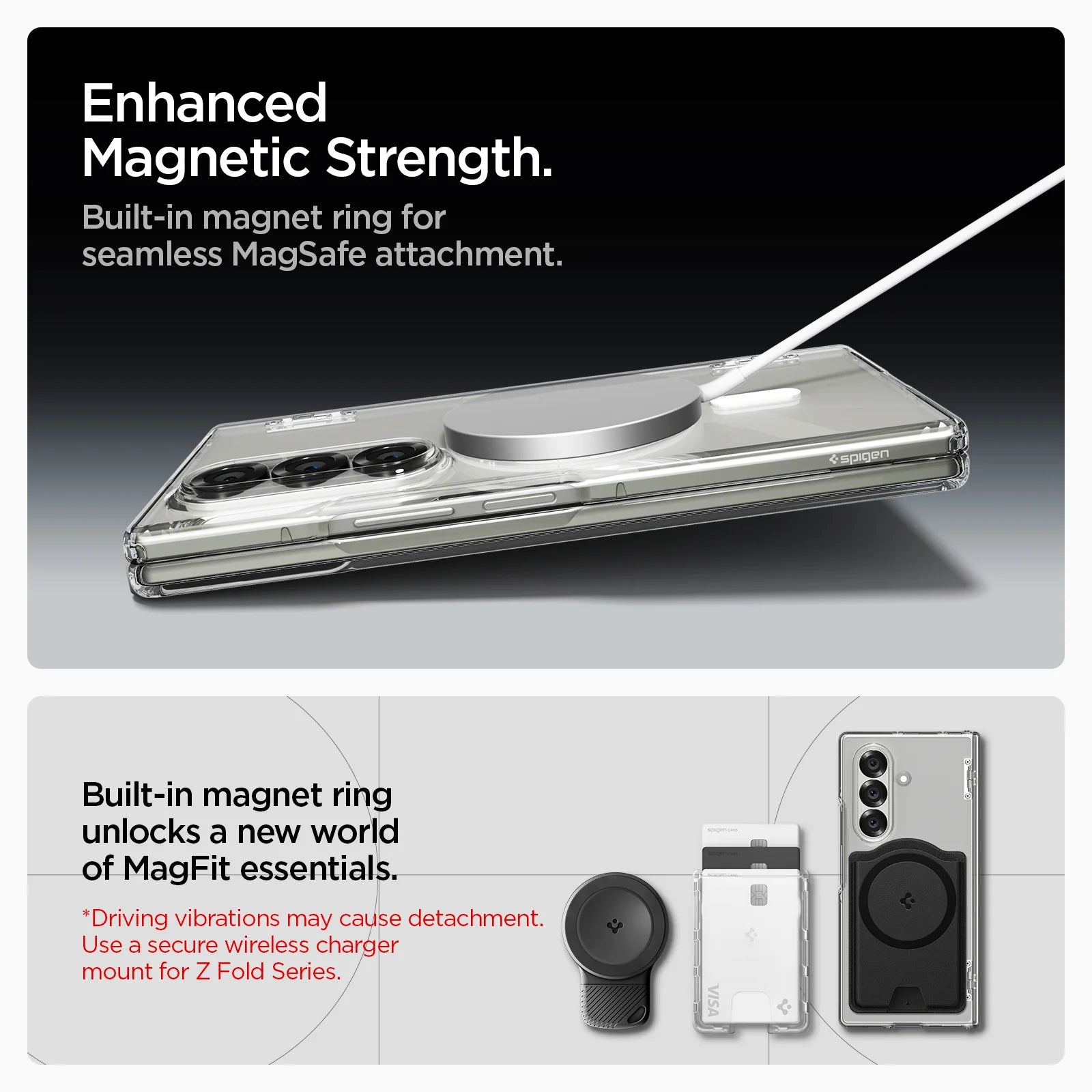 Case Crystal Hybrid Galaxy Z Fold 7 (MagSafe)