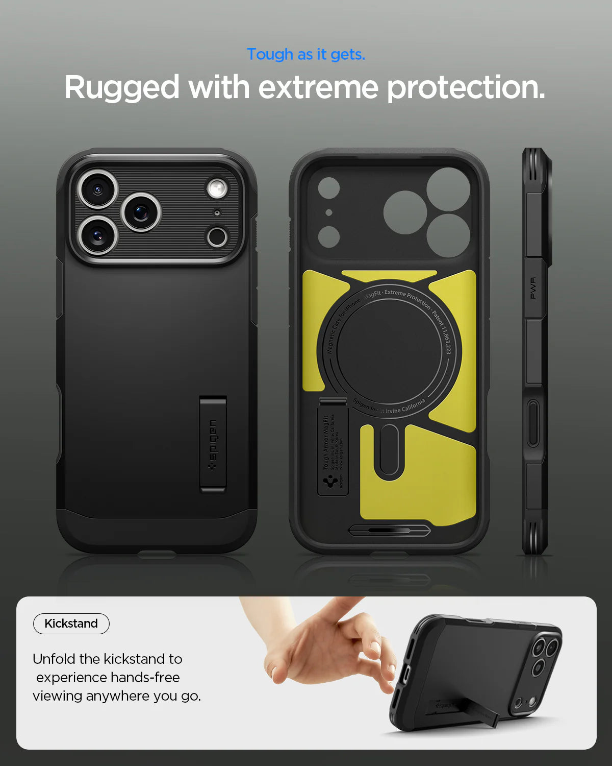 Case Spigen Tough Armor T iPhone 17 Pro Max (MagSafe)