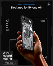 Case Spigen Ultra Hybrid Zero One Mag Fit iPhone 17 Air (MagSafe) - Black