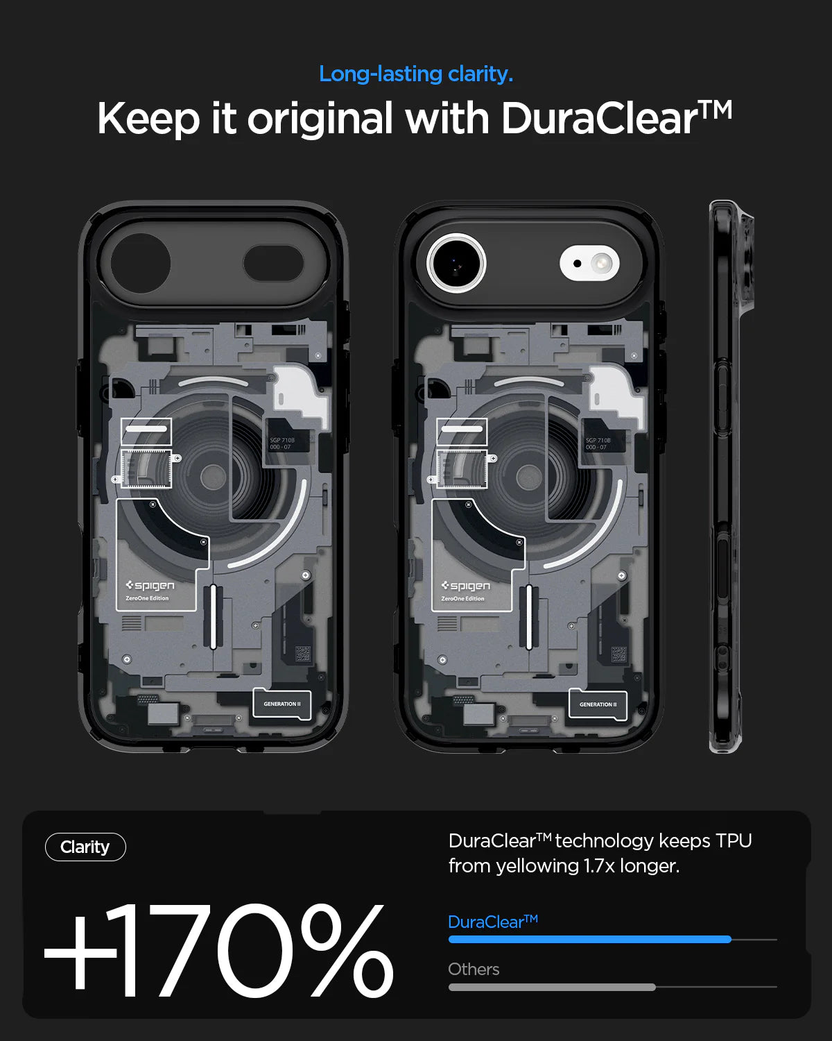 Case Spigen Ultra Hybrid Zero One Mag Fit iPhone 17 Air (MagSafe) - Black