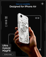 Case Spigen Ultra Hybrid Zero One Mag Fit iPhone 17 Air (MagSafe) - Natural Titanium
