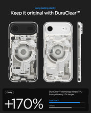 Case Spigen Ultra Hybrid Zero One Mag Fit iPhone 17 Air (MagSafe) - Natural Titanium