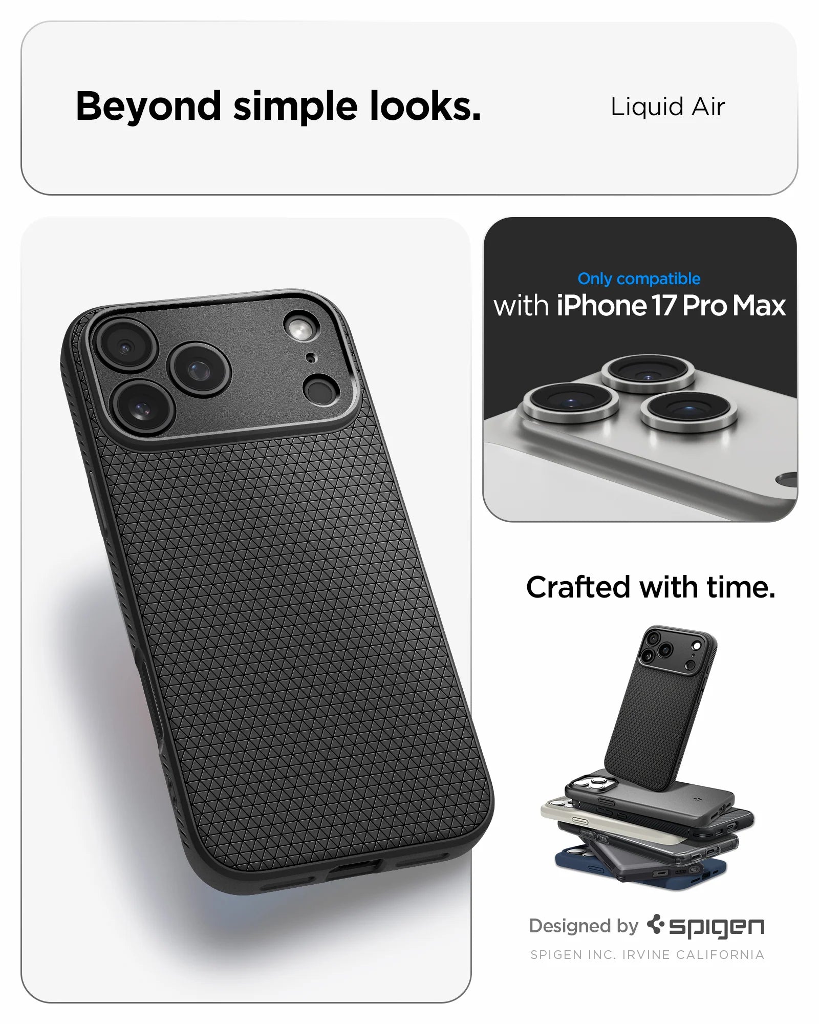 Case Spigen Liquid Air iPhone 17 Pro Max