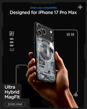 Case Spigen Ultra Hybrid Zero One Mag Fit iPhone 17 Pro Max (MagSafe) - Black