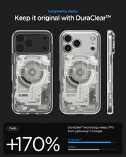 Case Spigen Ultra Hybrid Zero One Mag Fit iPhone 17 Pro Max (MagSafe) - Natural Titanium