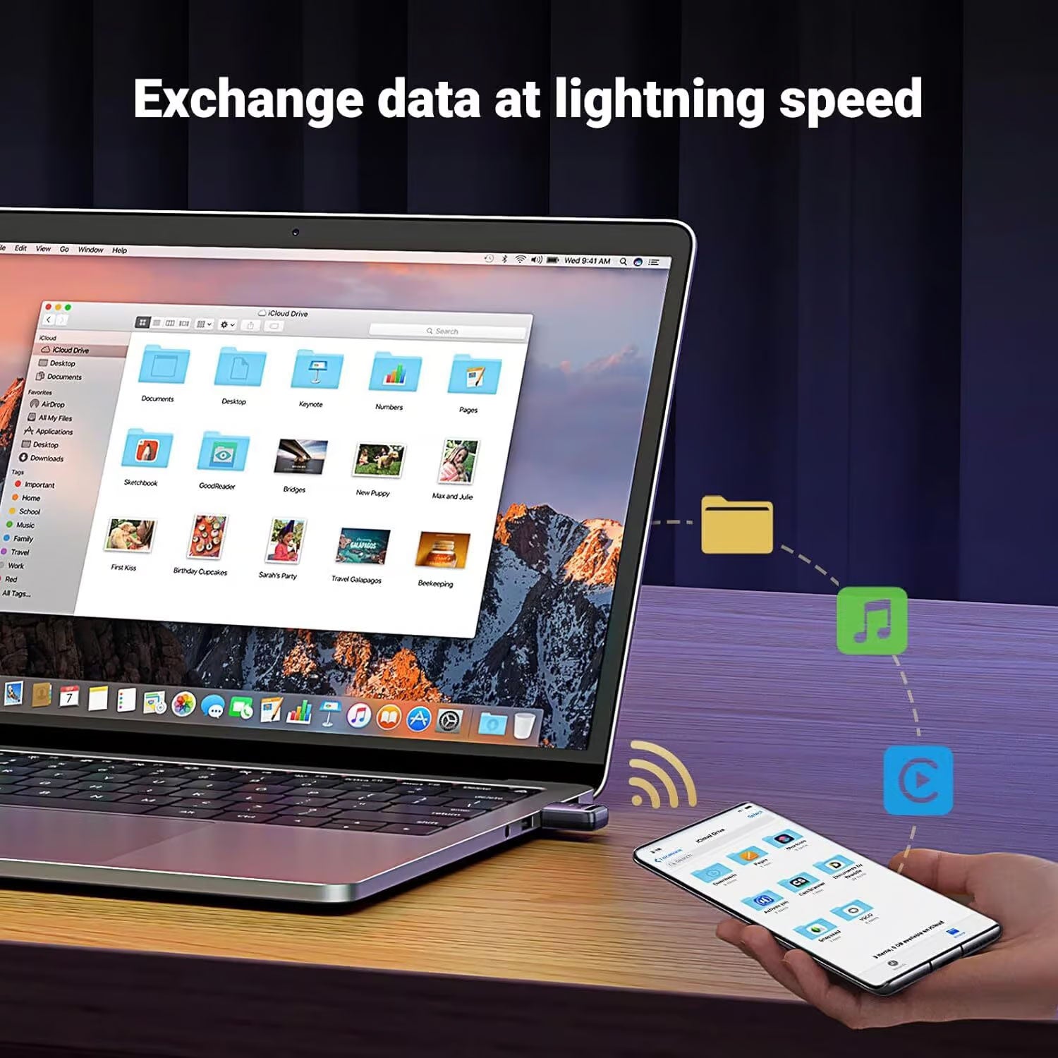 Adaptador USB Bluetooth 5.4 UGREEN para PC y Laptop - 35058