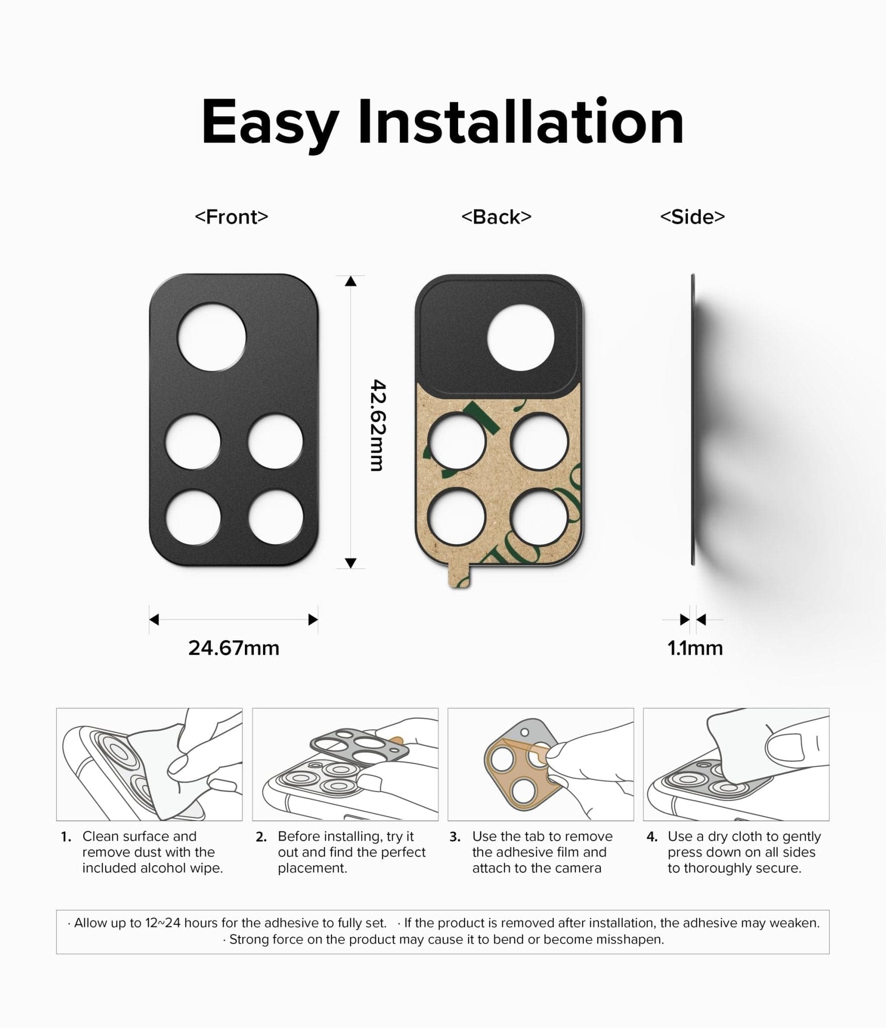 Ringke Camera Styling Xiaomi Poco M4 Pro 5G / Note 11T 5G / Note 11 (Aluminio) - Ringke - Protector de cámara11 - 1 - 2 / CRCSXRN11T5GDastore