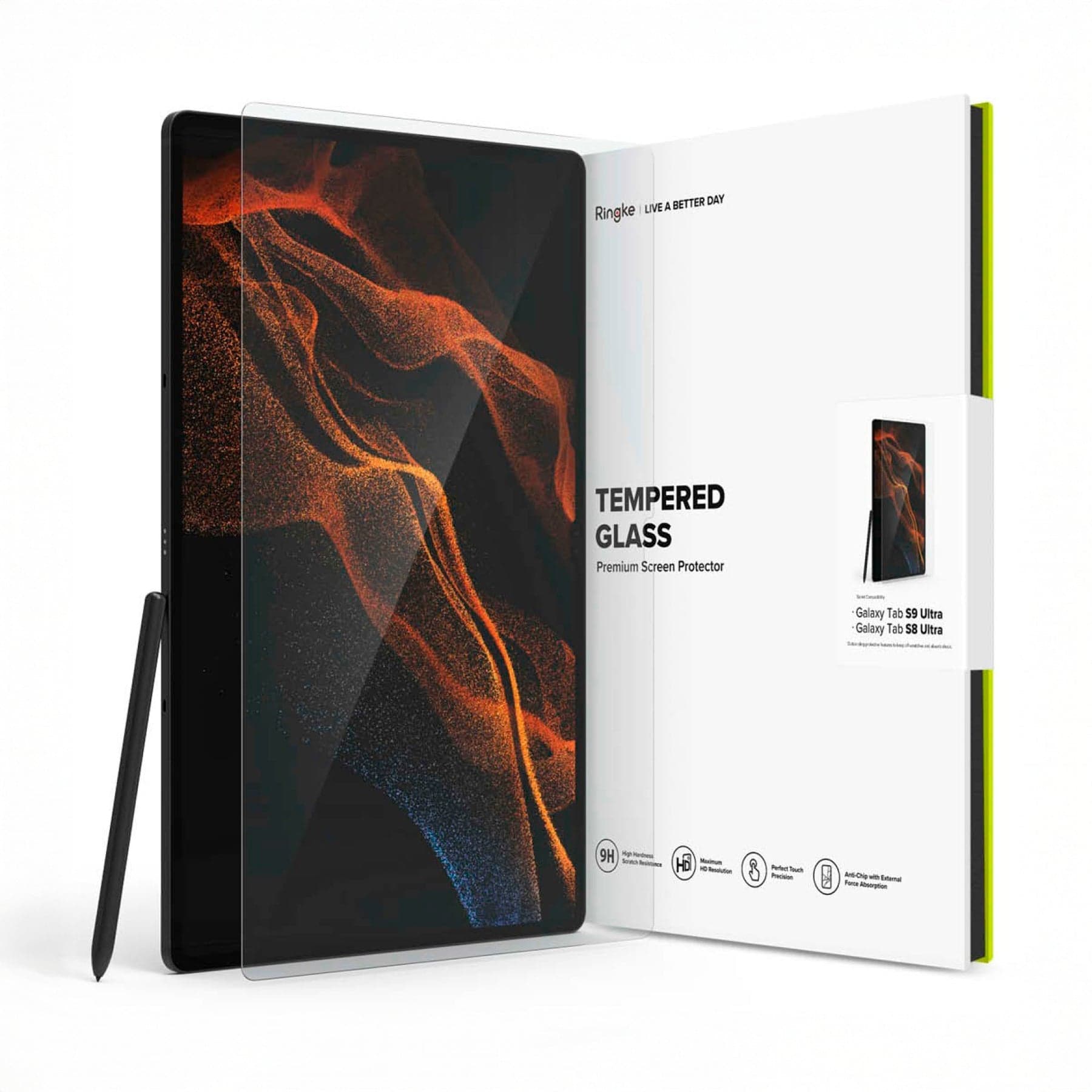 Vidrio Ringke Invisible Defender Galaxy Tab S11 Ultra / S10 Ultra / S9 Ultra / S8 Ultra