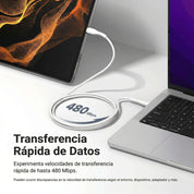Cargador Ringke Carga Rápida USB a Lightning (2 Metros) 12W