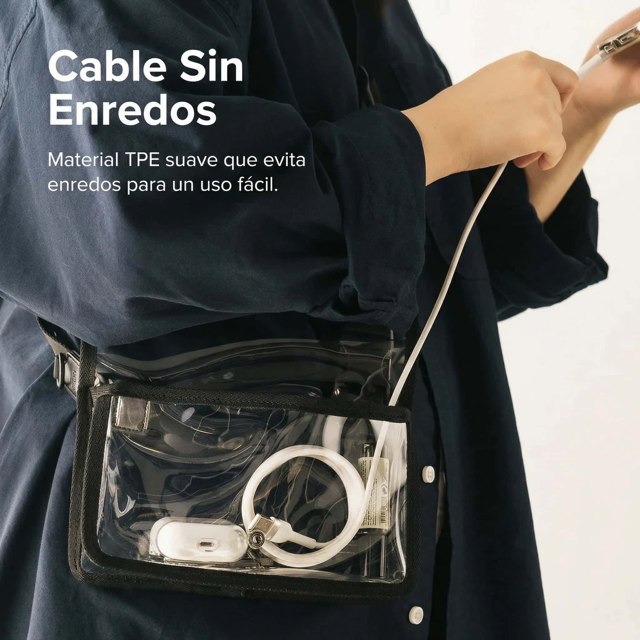 Cargador Ringke Carga Rápida USB a Lightning (2 Metros) 12W