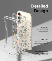 Case Ringke Fusion Design Galaxy S23 - Floral - Ringke - Funda2 - 8 - 4 / CRFDGS23 - DFLDastore