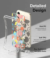 Case Ringke Fusion Design Galaxy S23 - Floral - Ringke - Funda/ CRFDGS23 - FLDastore