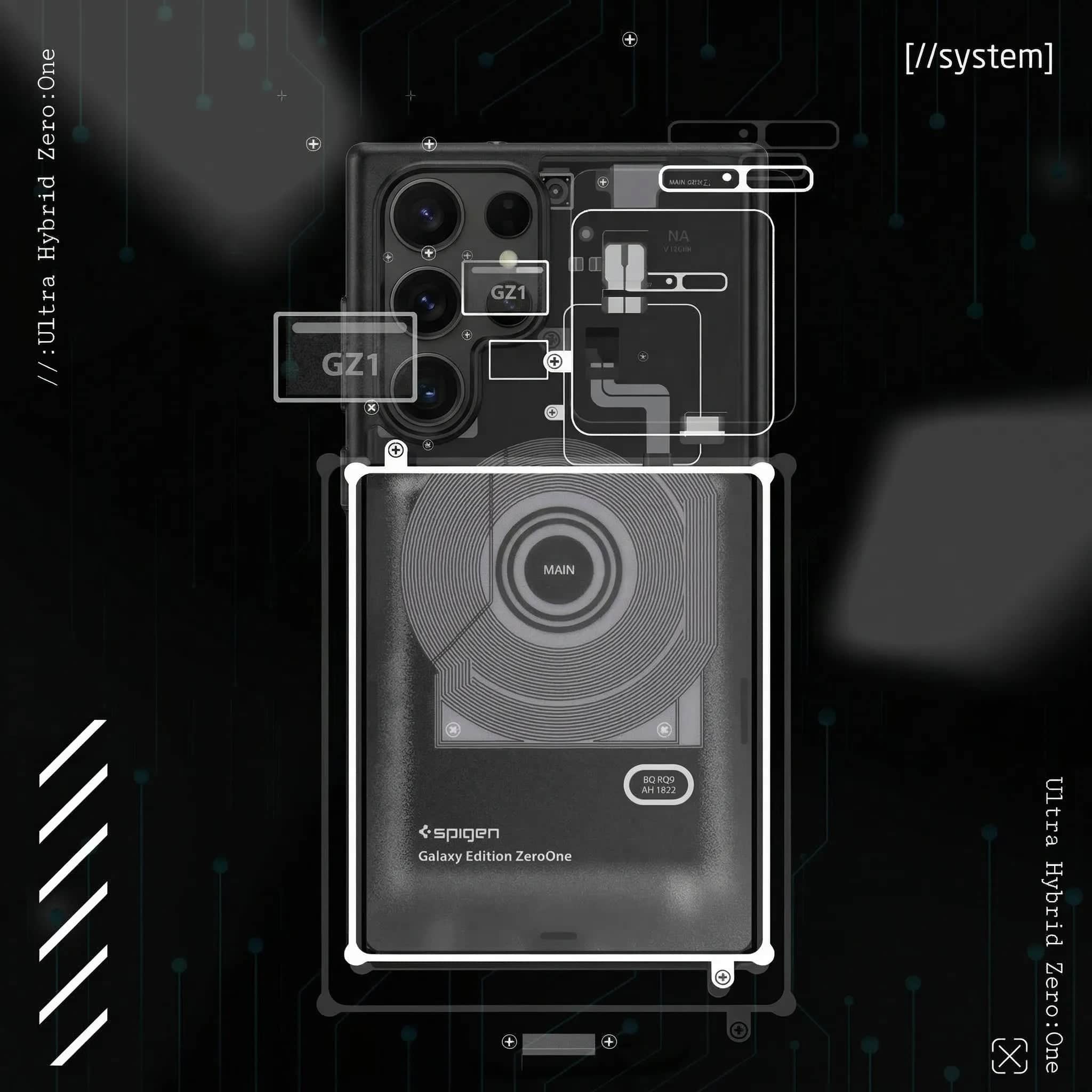 Case Spigen Ultra Hybrid Galaxy S23 Ultra - Zero One