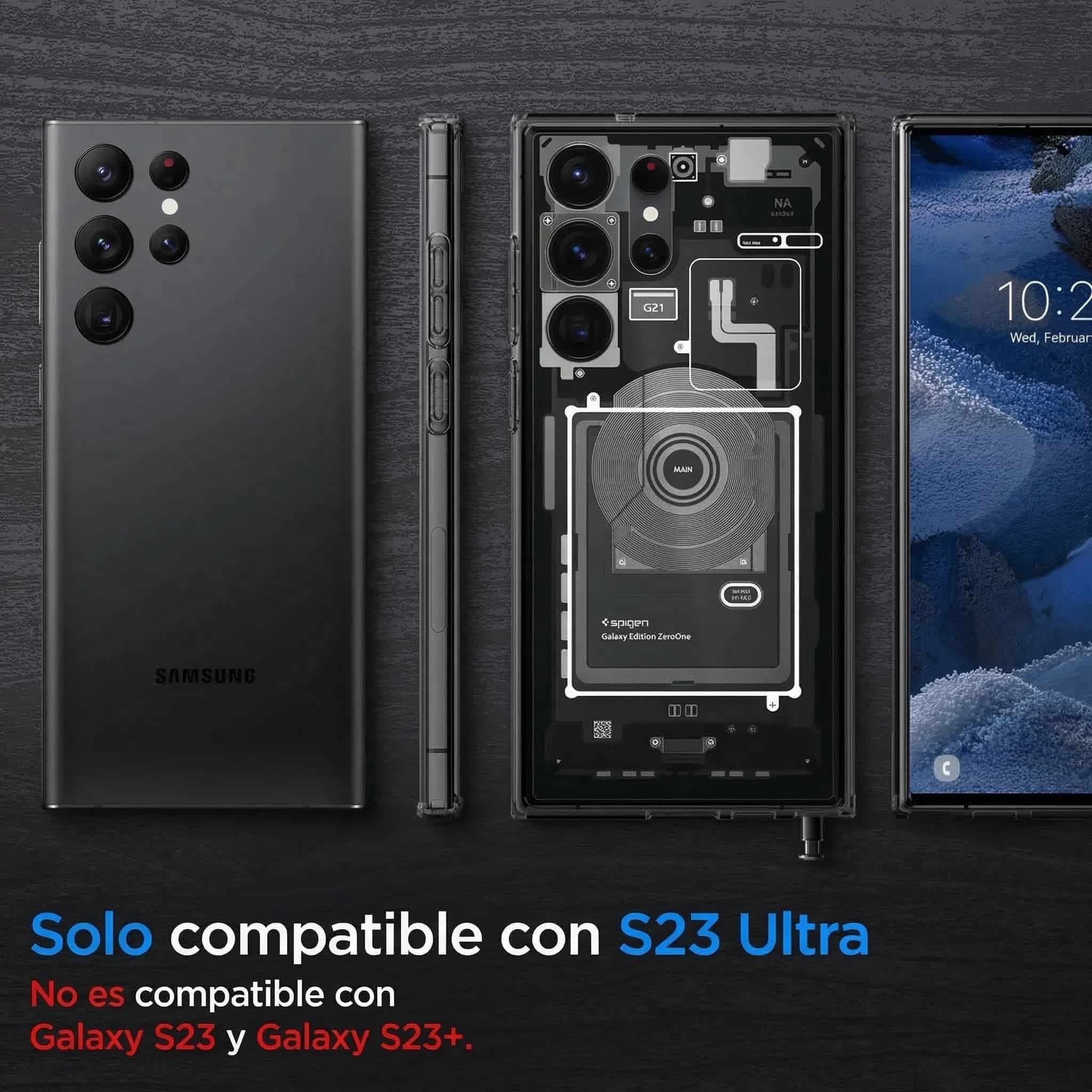Case Spigen Ultra Hybrid Galaxy S23 Ultra - Zero One