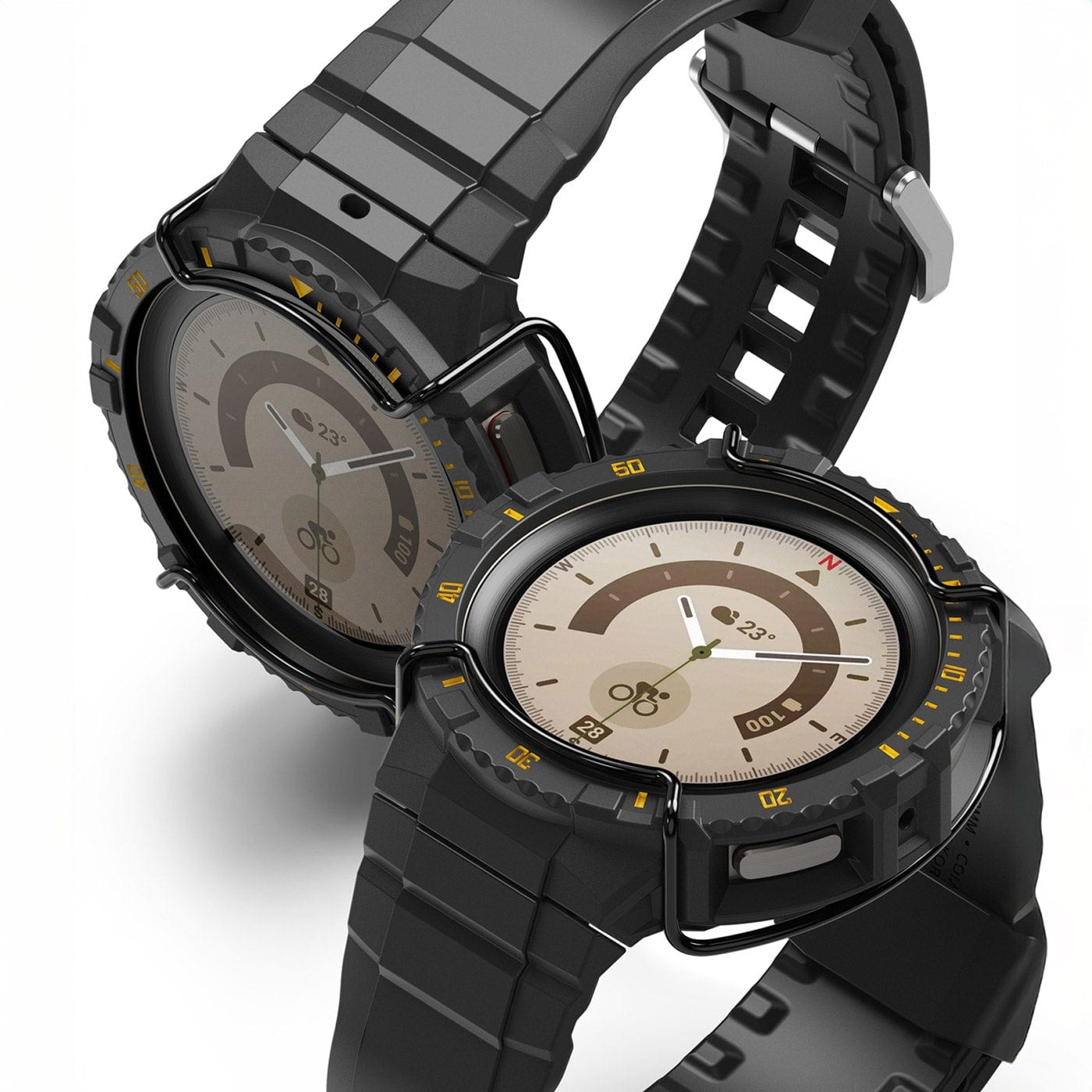 Case Ringke Fusion X Guard + Wire Galaxy Watch 5 Pro (45mm) Case + correa