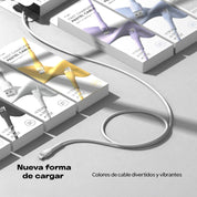 Cargador Ringke Carga Rápida Tipo C a C  (2 Metros) 60W