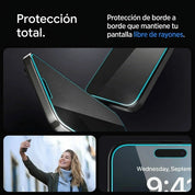 Spigen EZ FIT GLAS.tR Privacy iPhone 15 Pro Max (2 UND)