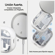 Case Spigen Ultra Hybrid AirPods Pro 2 (MagSafe) -  Zero One White