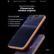 Protector de pantalla Spigen EZ FIT GLAS.tR S.P. iPhone 17 Pro / 17 / 16 Pro (2 UND)