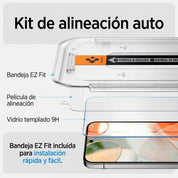 Protector de pantalla Spigen EZ FIT GLAS.tR Pixel 10 / 10 Pro / 9 / 9 Pro (2 UND)