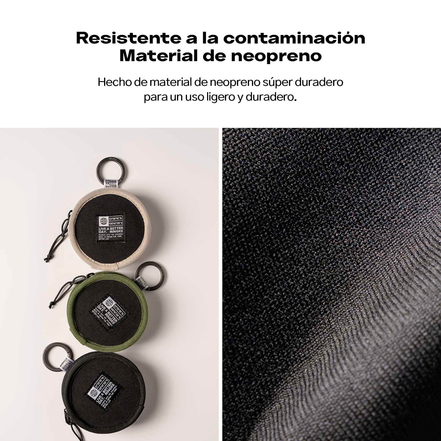 Ringke Mini Pouch Tambourine Bag con Mosquetón