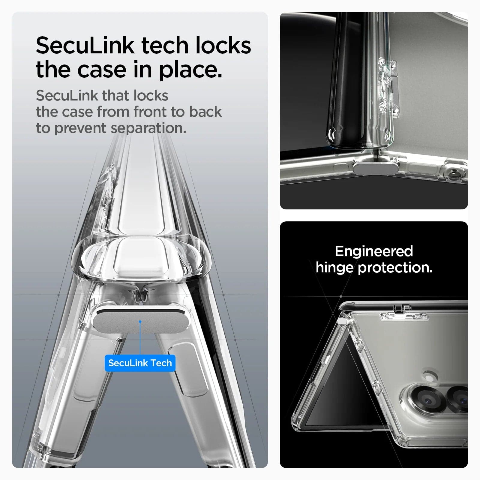Case Spigen Crystal Hybrid Galaxy Z Fold 7 (MagSafe)