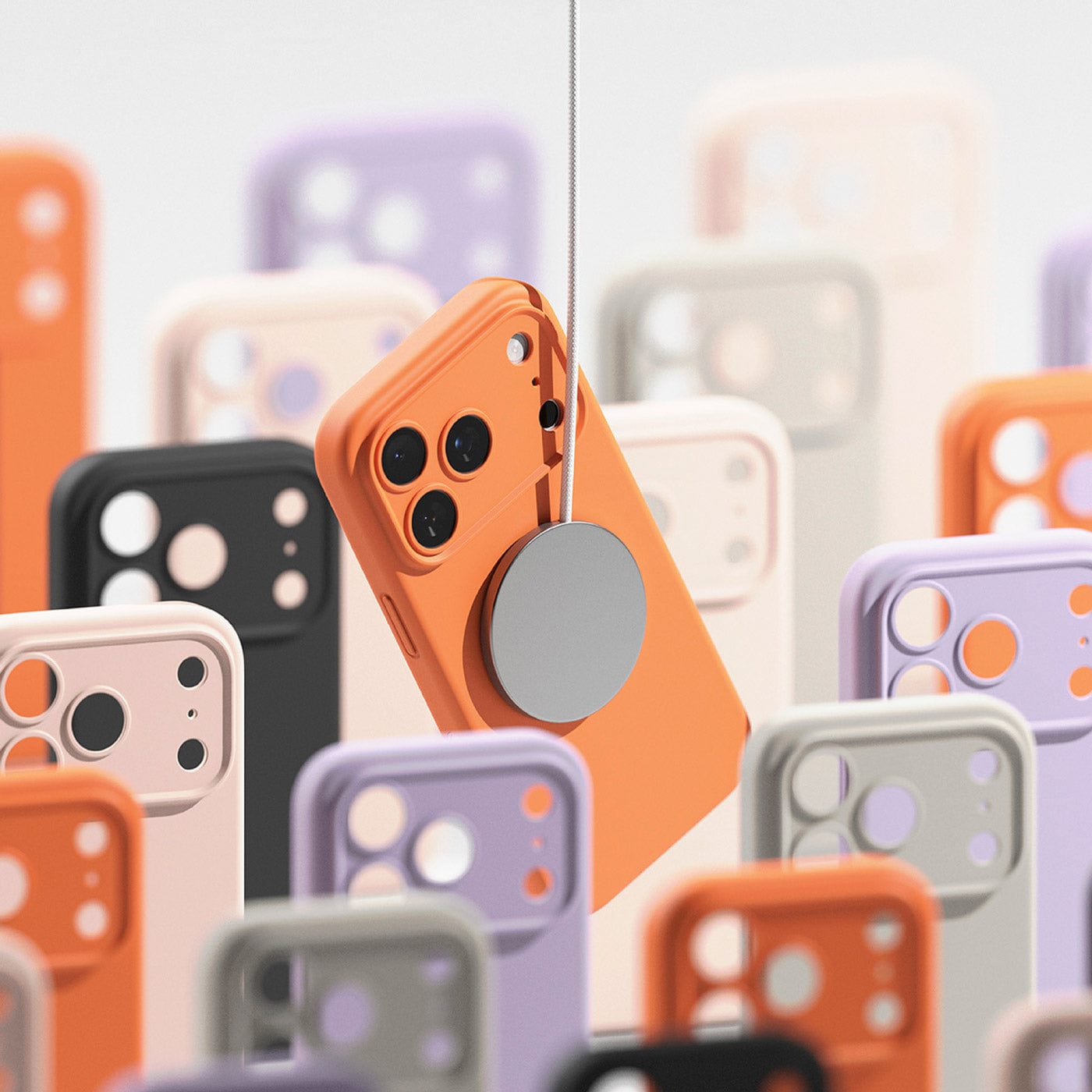 Case Ringke Silicone Magnetic iPhone 17 Pro (MagSafe)
