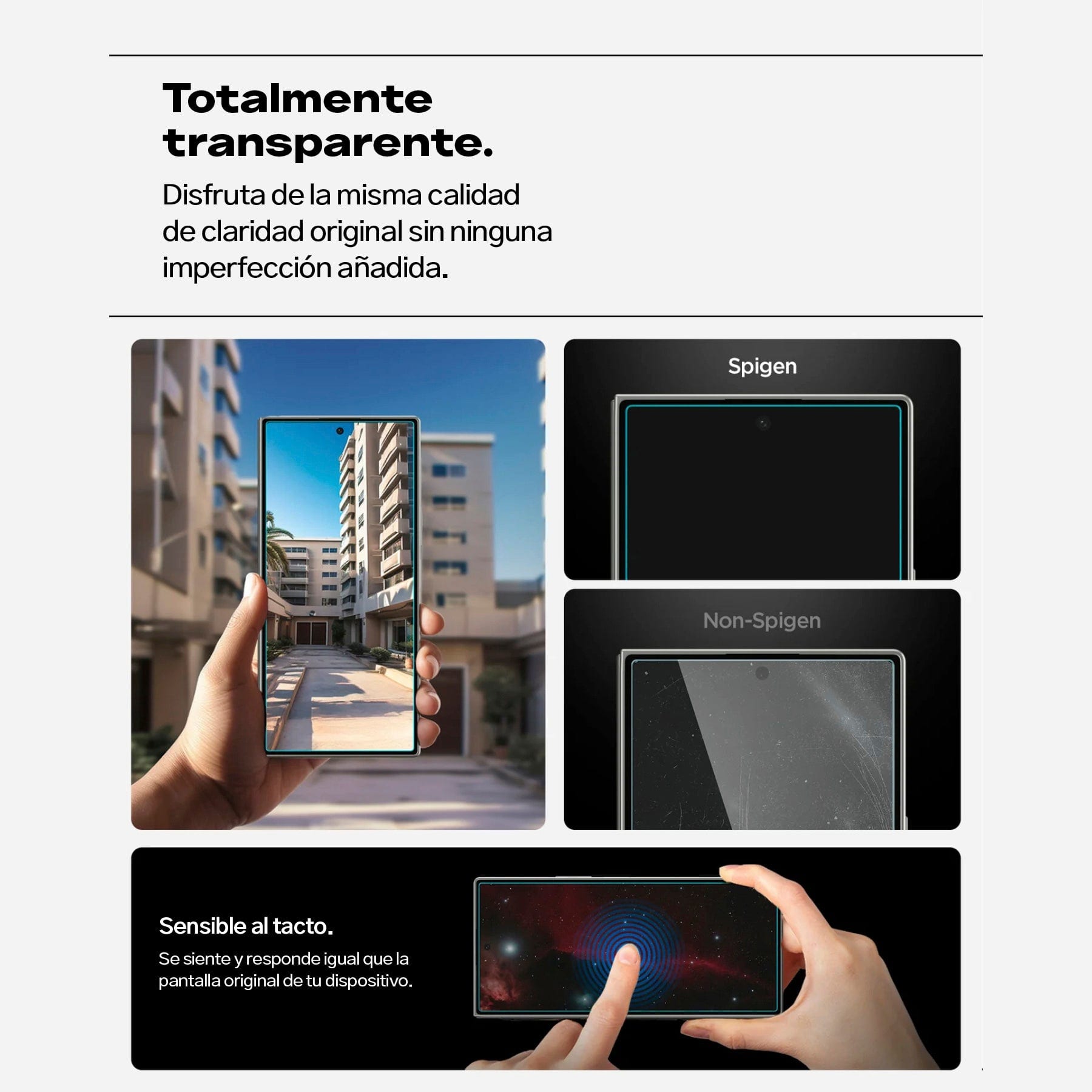 Protector de pantalla Spigen EZ FIT Pro GLAS.tR Galaxy Z Fold 7 (2 UND)