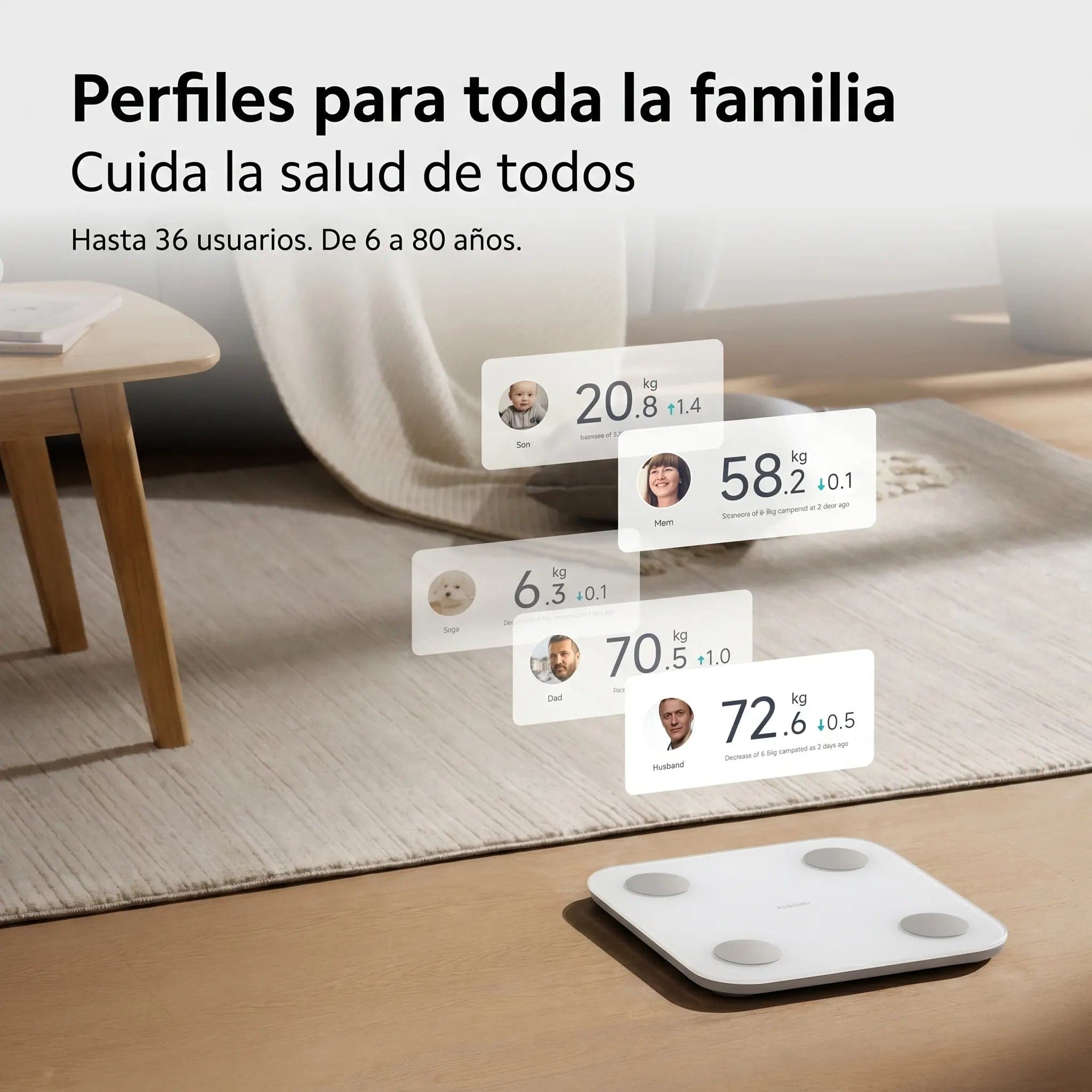 Xiaomi Balanza Body Composition S400 Smart Digital