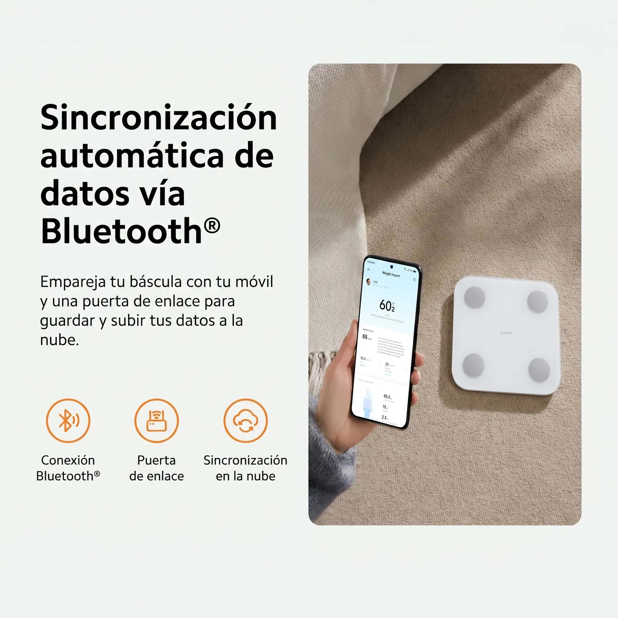 Xiaomi Balanza Body Composition S400 Smart Digital