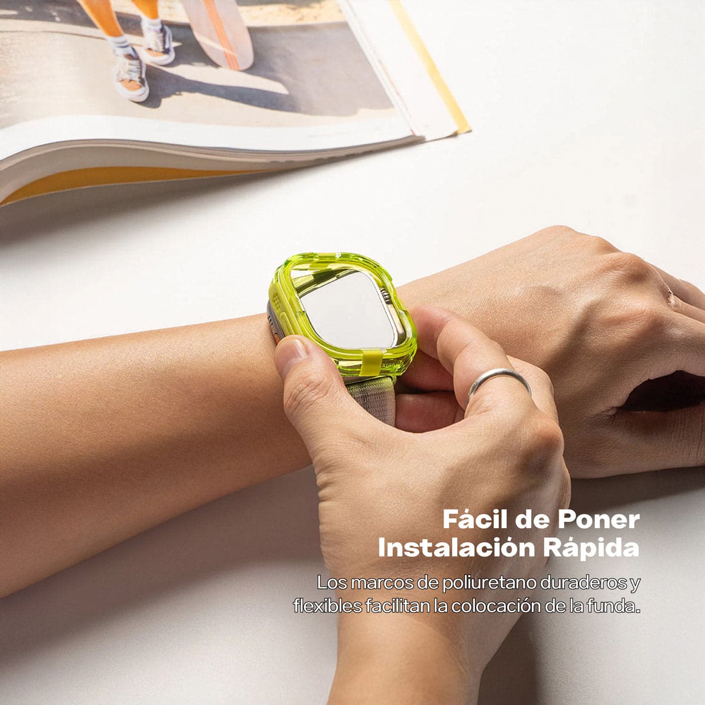 Case Ringke Fusion Bumper Apple Watch Ultra 49MM Serie 1/2/3