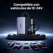Cargador para Auto UGREEN 150W Multipuerto (EC706 / 35571)