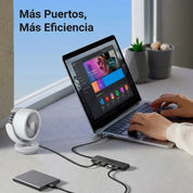 Adaptador UGREEN Hub USB 3.0 de 4 puertos USB A - 25851