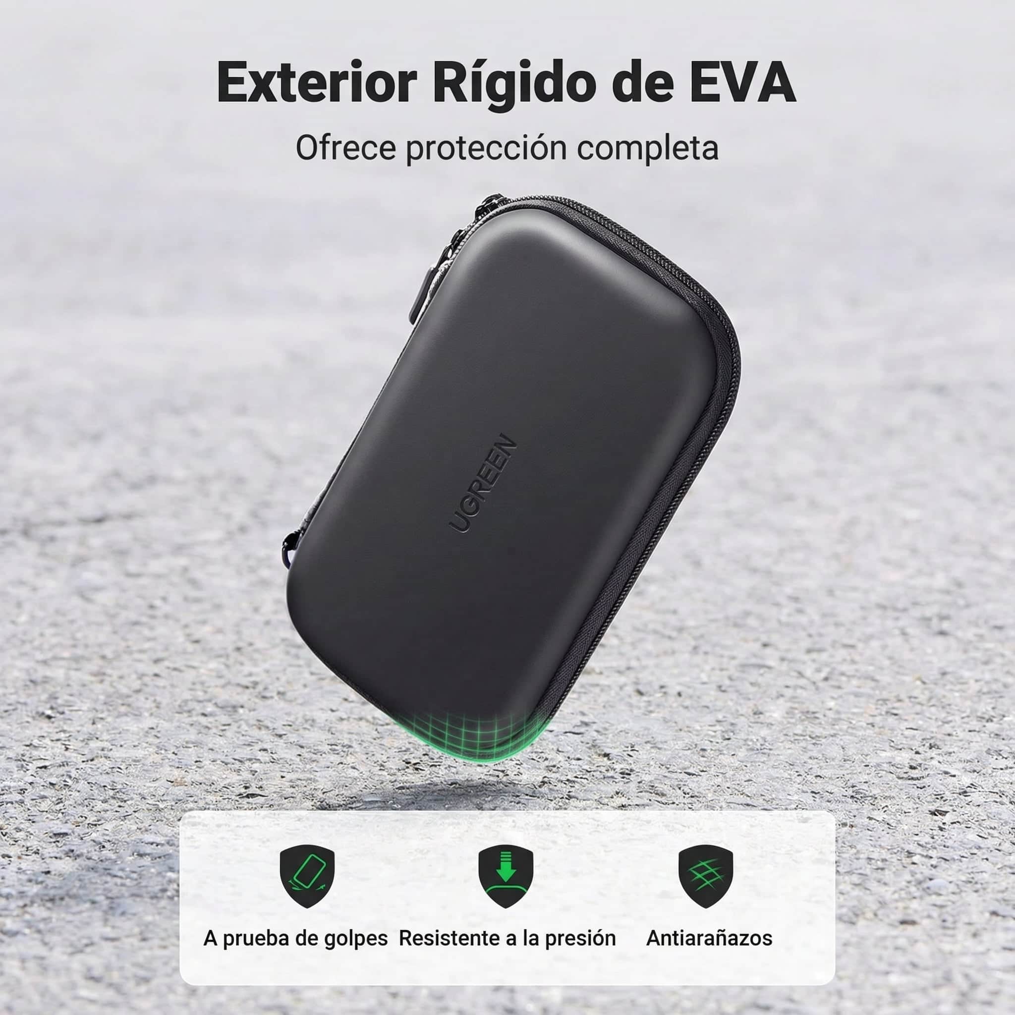 Estuche UGREEN para Disco Duro Externo (40707)