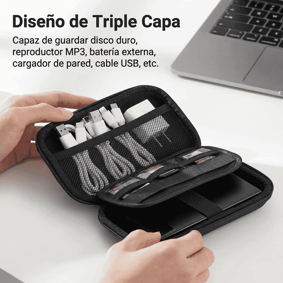 Estuche UGREEN para Disco Duro Externo (40707)